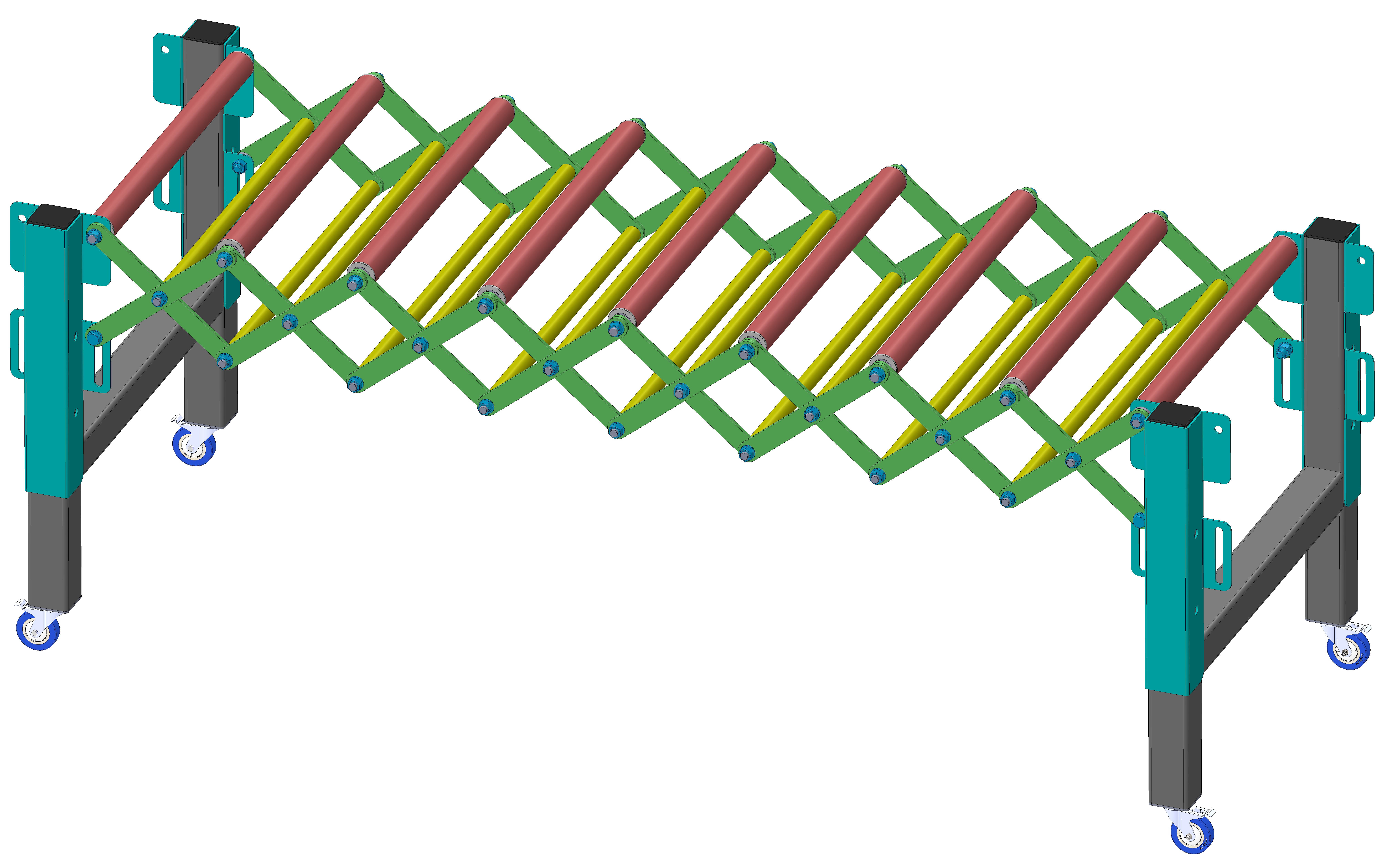 移动式柔性伸缩输送机sw17可编辑